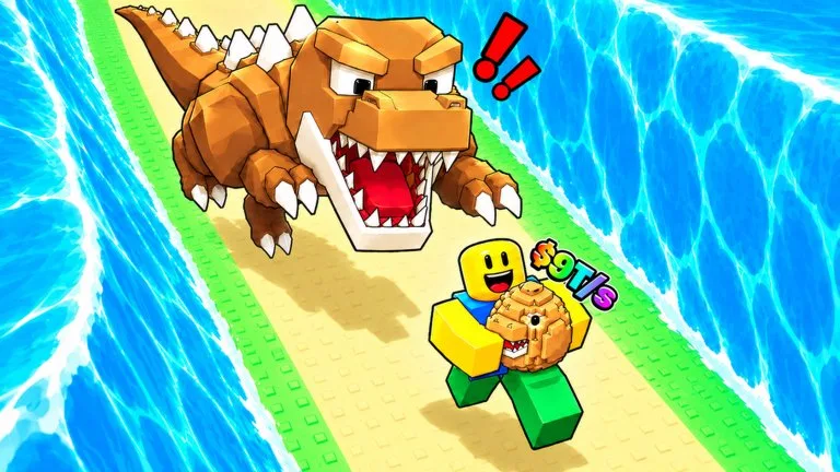 T-Rex in Open Sea For Animals!